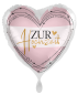 Preview: Folienballon - Wedding wishes - ø 43cm
